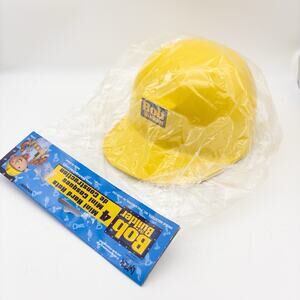 Vintage Bob The Builder Pack Of 4 Kids Hard Hats Party Favor Gift Dress Up